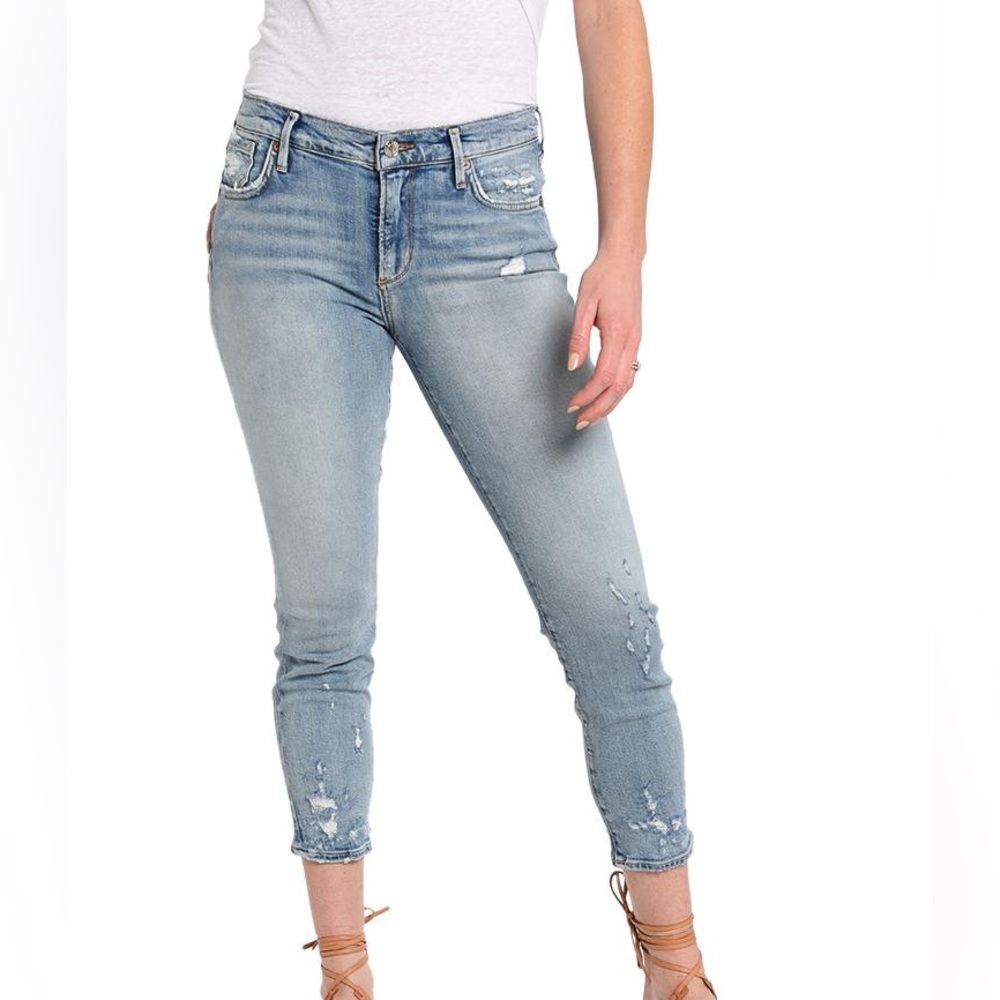 Agolde Sophie crop vertigo jeans size 25